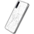 White Marble Galaxy A50 Clear Case